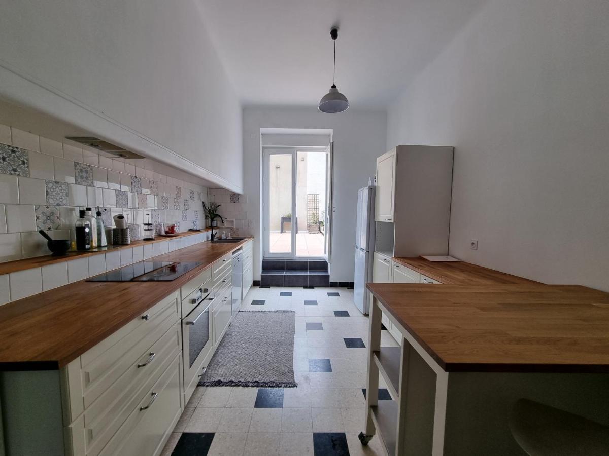 T4- Terrasse 50M², Garage, Centre-Ville Narbonne Dış mekan fotoğraf