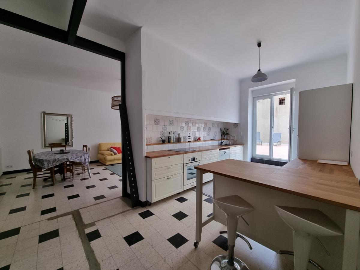 T4- Terrasse 50M², Garage, Centre-Ville Narbonne Dış mekan fotoğraf