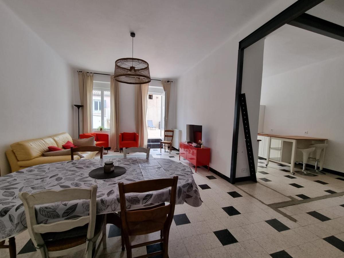 T4- Terrasse 50M², Garage, Centre-Ville Narbonne Dış mekan fotoğraf
